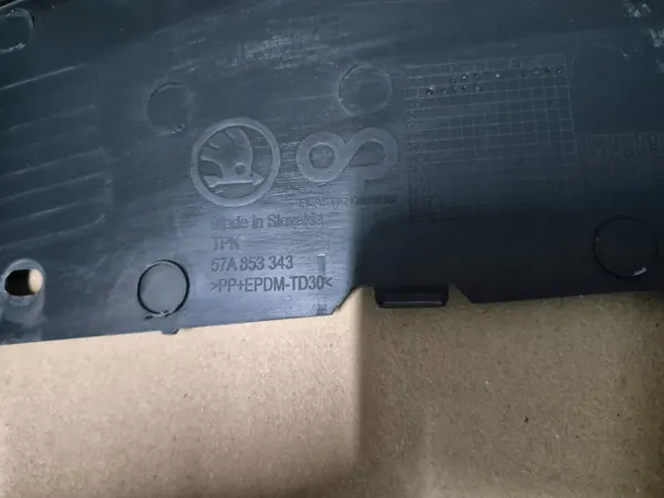 Couvre-ceinture avant Skoda Karoq OEM 57A853343 image 9