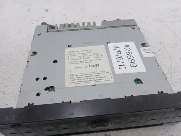 Radio de fábrica Audi A6 C5 OEM 4B0035186 image 8