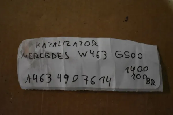 Katalysator OEM A4634907614 voor Mercedes G500 image 3