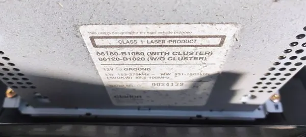 Daihatsu OE 86180-B1050 Autoradio - Gebraucht image 5