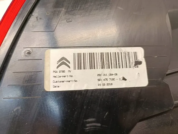 Luz Trasera Derecha C4 Picasso II 9814757180 image 9