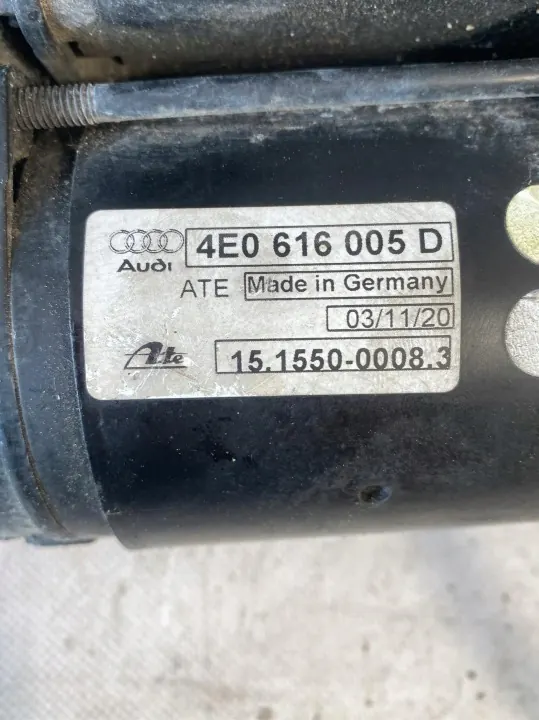 Audi A8 D3 ilma-iskun kompressori OEM 4E0616005D image 7