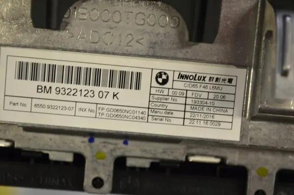 BMW X1 F48 Navigationssystem OEM 65826829087 image 7