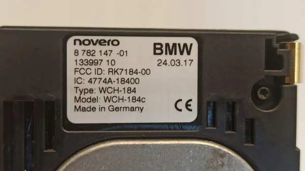 BMW Induktionsladdare OEM 8782147 för G11 G12 G30 G31 image 3