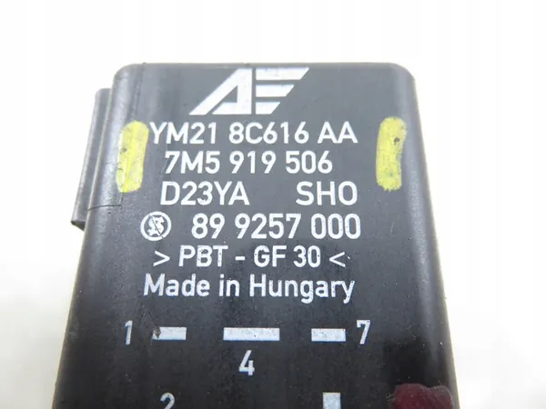 Tuulettimen Ohjain VW Sharan 1.9 TDI, 7M5919506 image 6