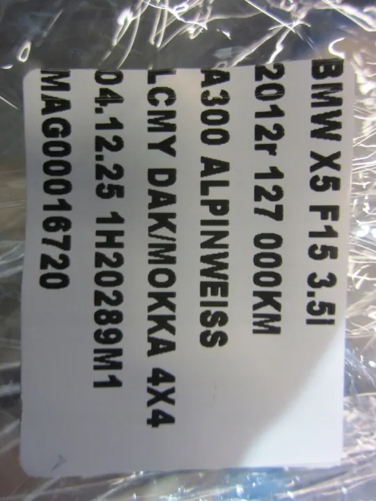 BMW X5 F15 Rechter Chromlijst Ruit OEM 51377289722 image 10