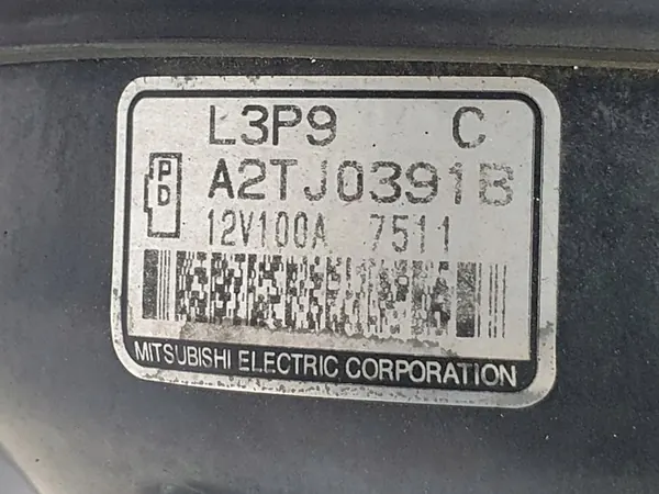 ALTERNATOR Mazda 6 II GH 2.0 16V A2TJ0391B image 2