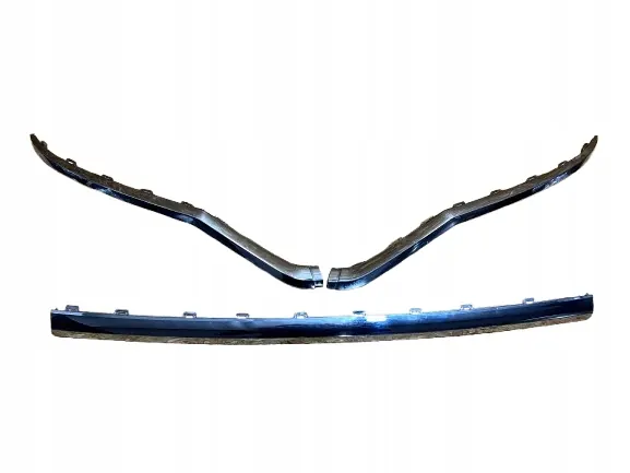 Conjunto de cromo de para-choque dianteiro Volkswagen T-Roc 17-22 OEM image 1