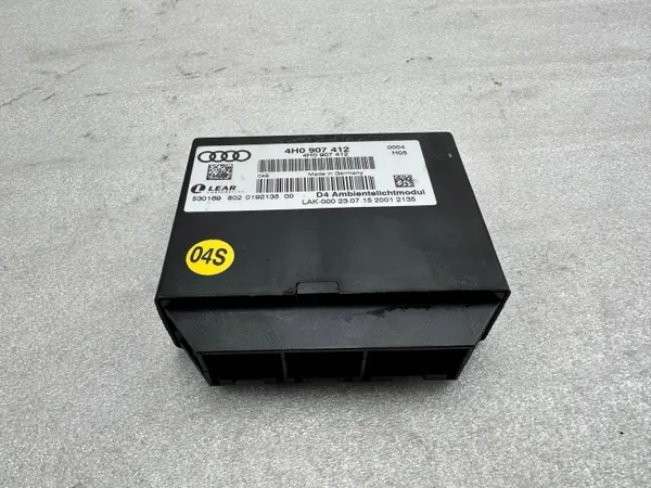 Módulo controle luzes Audi A8 S8 D4 OEM 4H0907412 image 2