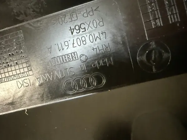 Frontstoßstangen-Abdeckplatte OEM 4M0807611A für Audi Q7 II image 4