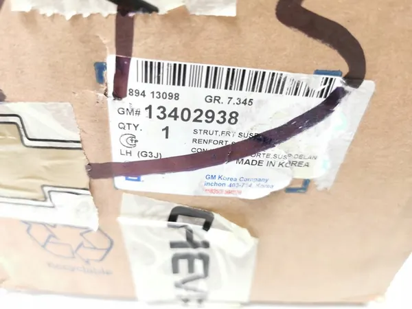 Ammortizzatore anteriore sinistro Chevrolet Cruze OE 13402938 image 7