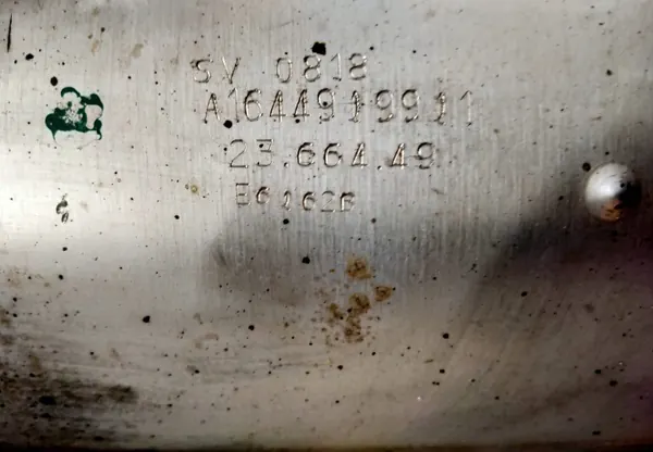 Pot catalytique Mercedes ML 164 A1644909901 image 3
