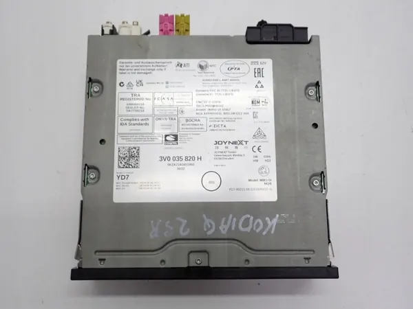 Unité d'affichage navigation OEM 3V0035820H pour Skoda Kodiaq image 8