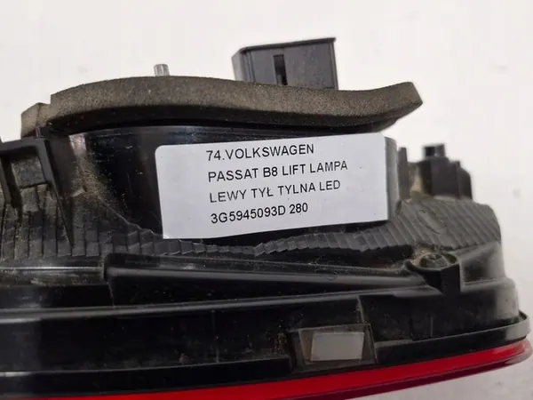 Lámpara trasera izquierda LED VW Passat B8 Lift image 6