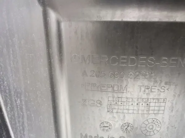 MERCEDES CLASSE C W205 300C CABRIO COUPE 2018 PARAFANGO ANTERIORE DESTRO image 7