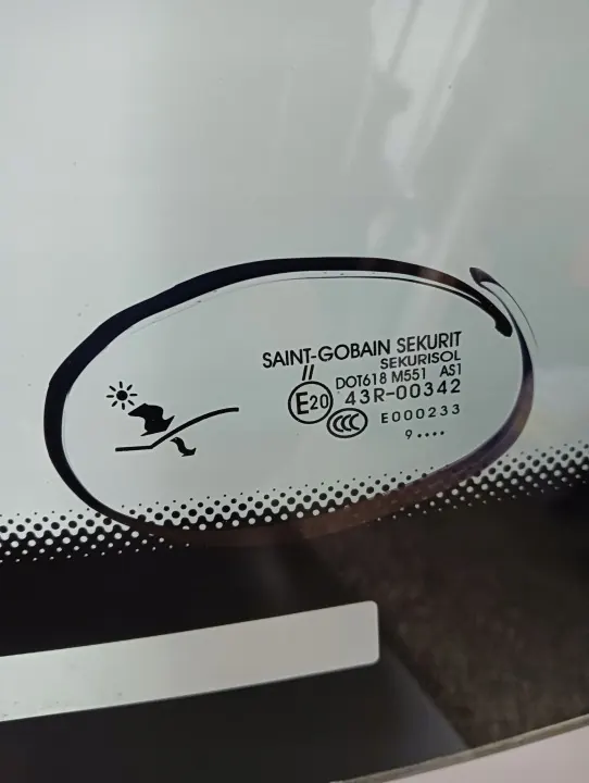 Para-brisas dianteiro Saab 9-3 II OEM 7411AGSMV com sensor image 4