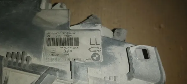 Farol Dianteiro Direito BMW E46 318D 2.0D OEM 63.12-6910956 image 3