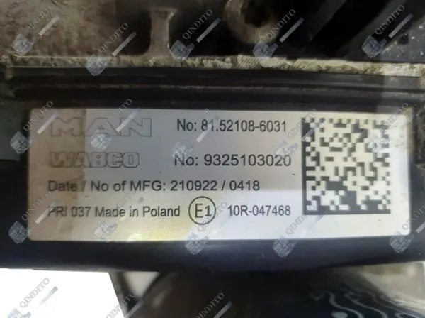 Válvula secadora ar OEM 81521086031 para MAN TGX TGA image 4