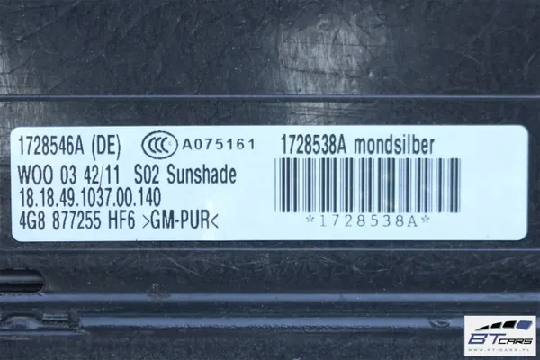Teto Solar Audi A7 OEM bt-cars-1436 - Estado Usado image 9