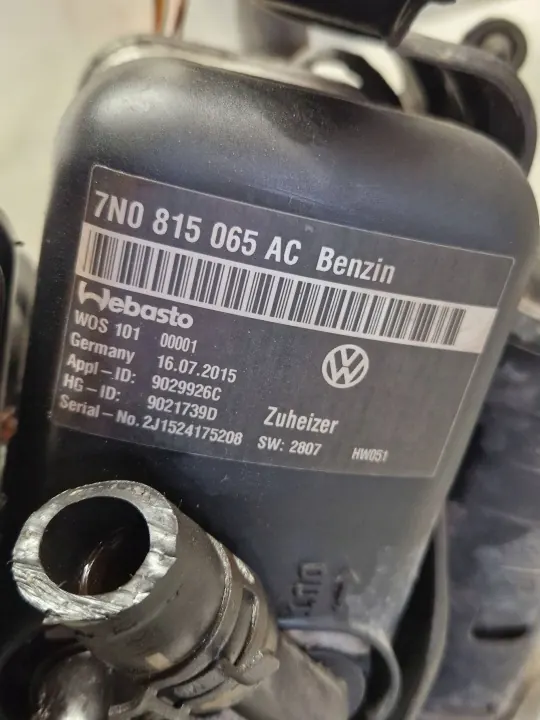 Calefactor estacionario Webasto OEM 7N0815065AC VW Sharan image 6