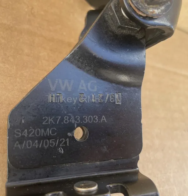 Rolo de porta deslizante VW Caddy OEM 2K7843303A image 3