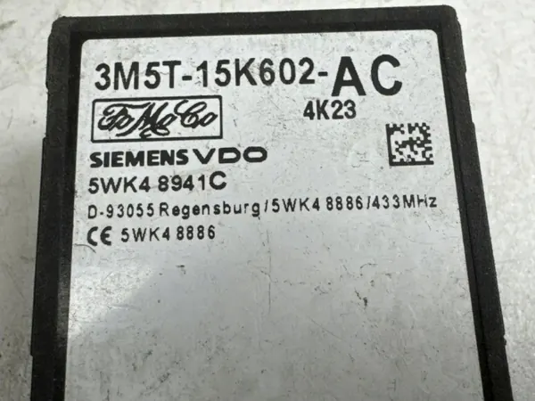 Module d'immobilisation Ford OEM 3M5T15K602AC image 4