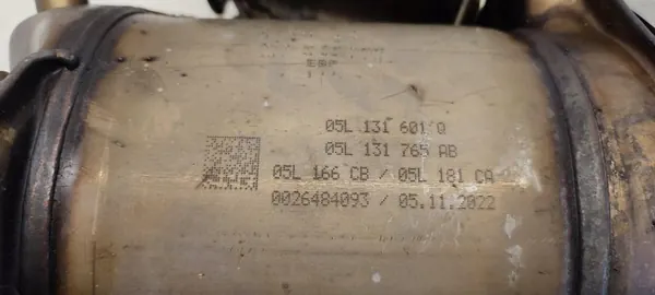VW Tiguan II Katalysator OEM 05L131602EX image 9