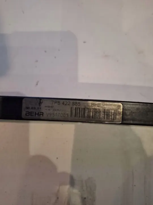 Porsche Cayenne stuurbekrachtiging koeler OEM 7P5422885 image 3