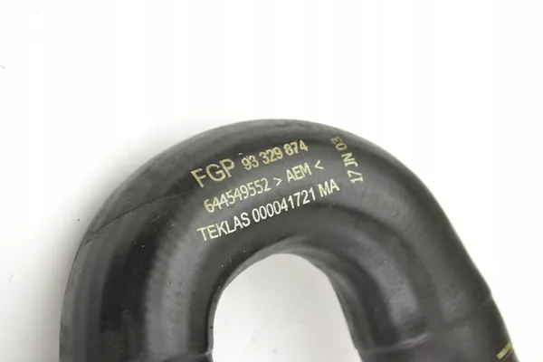 OPEL MERIVA A 1.7 CDTI Intercooler Schlauch 93329874 image 5