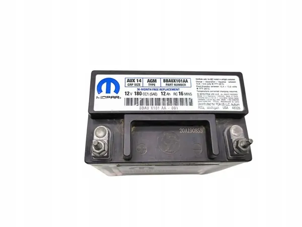 Batteri Chrysler OE X101AA - Begagnad, 1 Ah image 3