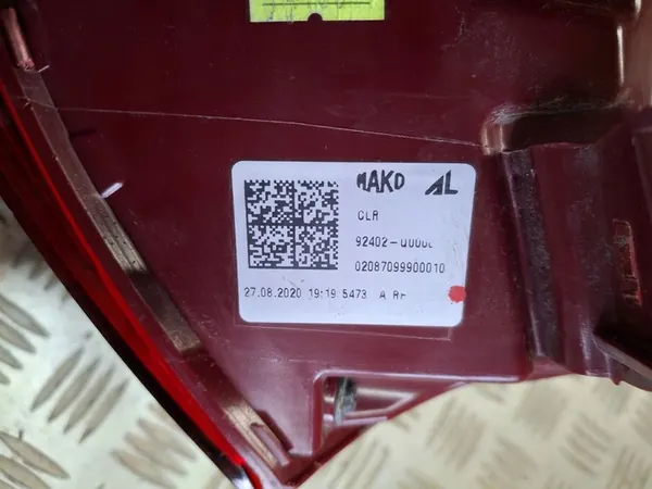 HYUNDAI I20 III Lámpara Trasera Derecha 92402-Q0000 image 5