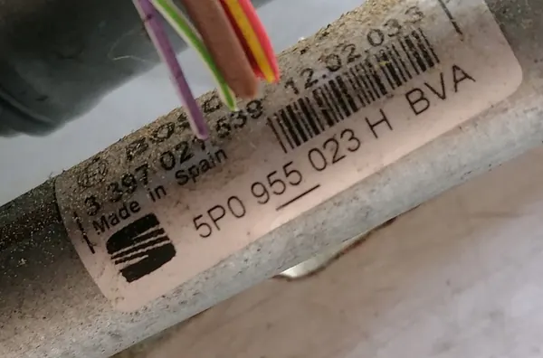 SEAT ALTEA XL Pyyhkijämekanismi 5P0955023H image 2