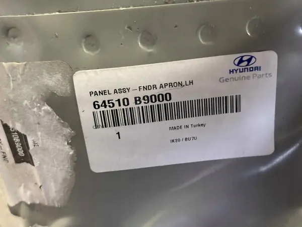 Soufflet d'aile Hyundai i10 64510-B9000 image 7