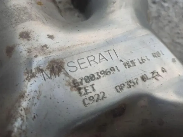 Silencieux Maserati Levante OEM 670039691 image 3