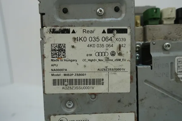 Módulo Navegação Audi MIB2 OEM 4K0035064 image 5