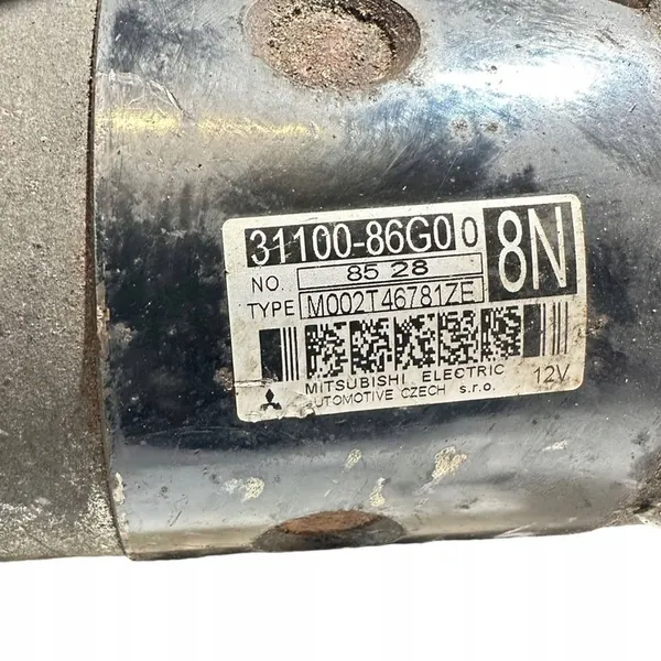 Arrancador SUZUKI SWIFT III 1.5L gasolina 2008 OEM 3110086G00 image 6