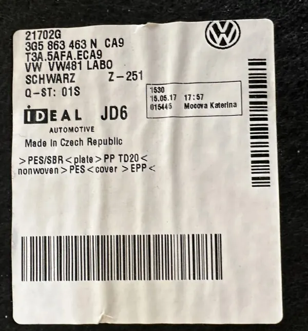 OEM 3G5 Techo Completo para Volkswagen Passat B8 image 6