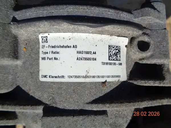 Différentiel arrière Mercedes-Benz GLA OEM A2473505104 image 5