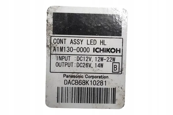 Módulo de luces NISSAN LEAF 2014 A1M1300000 image 5