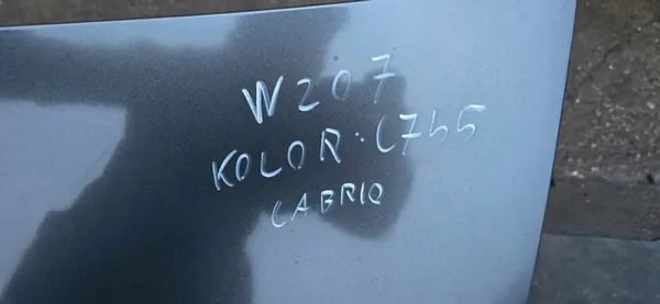 Mercedes E C207 W207 Tampa Traseira C755 755 image 6