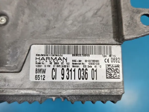 Lecteur Navigation BMW F30 OEM 9311036 2011-2015 image 3