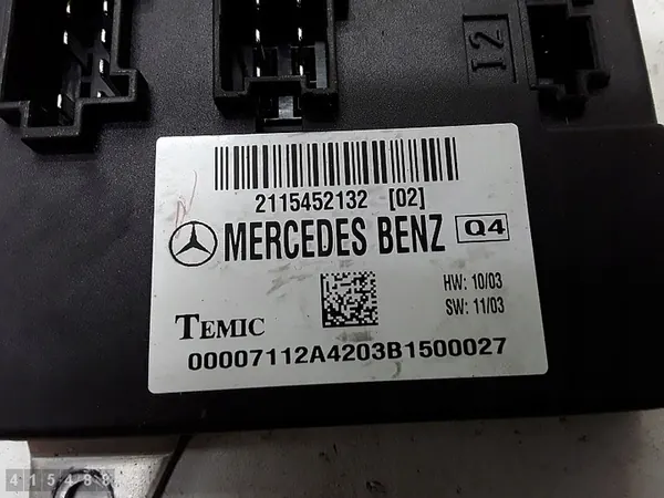 2004 Mercedes E-Klass ECU 2700CDI image 2