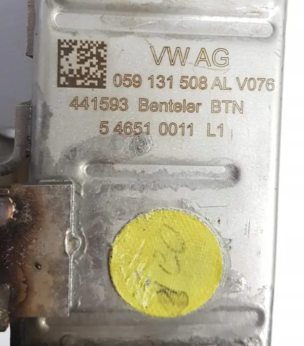 Refroidisseur EGR Audi d'occasion OEM 059131508AL 3.0 TDI image 8
