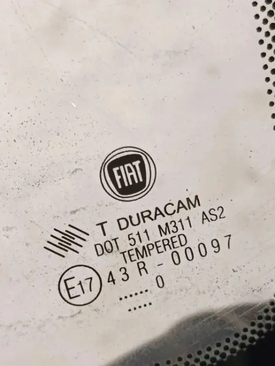 Begagnad vänster bakruta OEM DOT511M311AS2 Fiat image 5