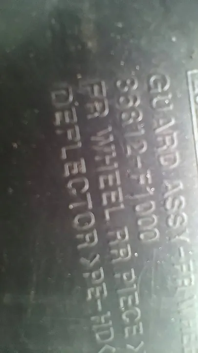 Kia OE 86812-F1000 Front Right Wheel Arch image 5