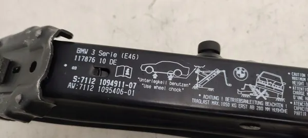 Cric de levage BMW E46 OEM 1094911 - Occasion image 4