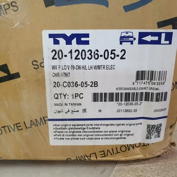 TYC 20-12036-05-2 Farol Esquerdo image 8