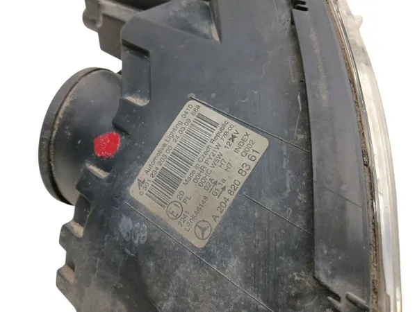 Linke Frontscheinwerferlinse OEM A2048208361 Mercedes C W204 image 3