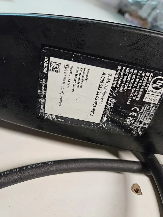 Câble de charge Mercedes A0005833405 pour chargeur image 6