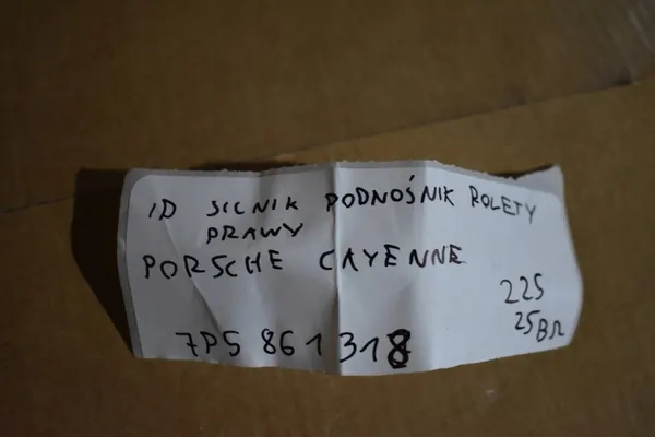 Moteur de lève-vitre droit Porsche Cayenne 1 image 4